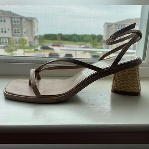 Dolce Vita Tan/Raffia Banita Heels